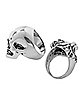 Punk Skull and Lion Rings - 2 Pack