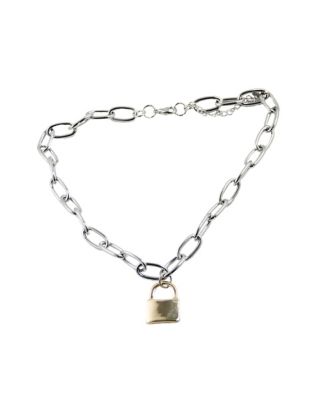 Chain and Lock Necklace