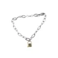 Punk Padlock Chain Necklace at Spencer's