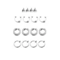 16 Piece Clip On Punk Jewelry Set at Spencer's