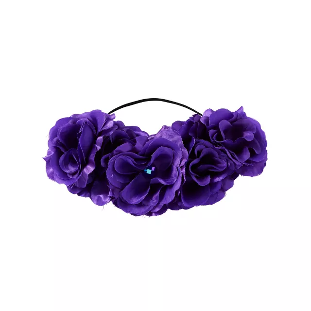 Purple Rose Headband - Spirithalloween.com