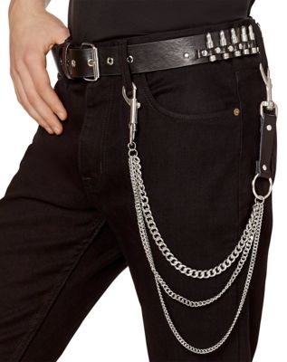 Hoop Wallet Chain With Large O-rings Belt Chain 90's 