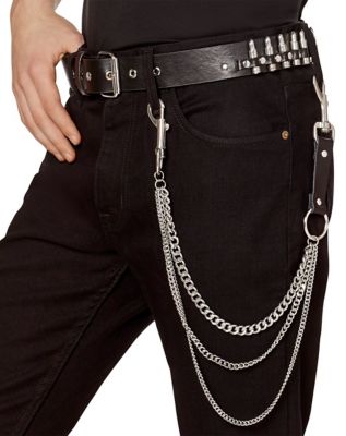 Wallet Chain With O-ring Belt Chain 90's Trouser Chain 