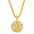 Dollar Sign Chain Necklace at Spencer's