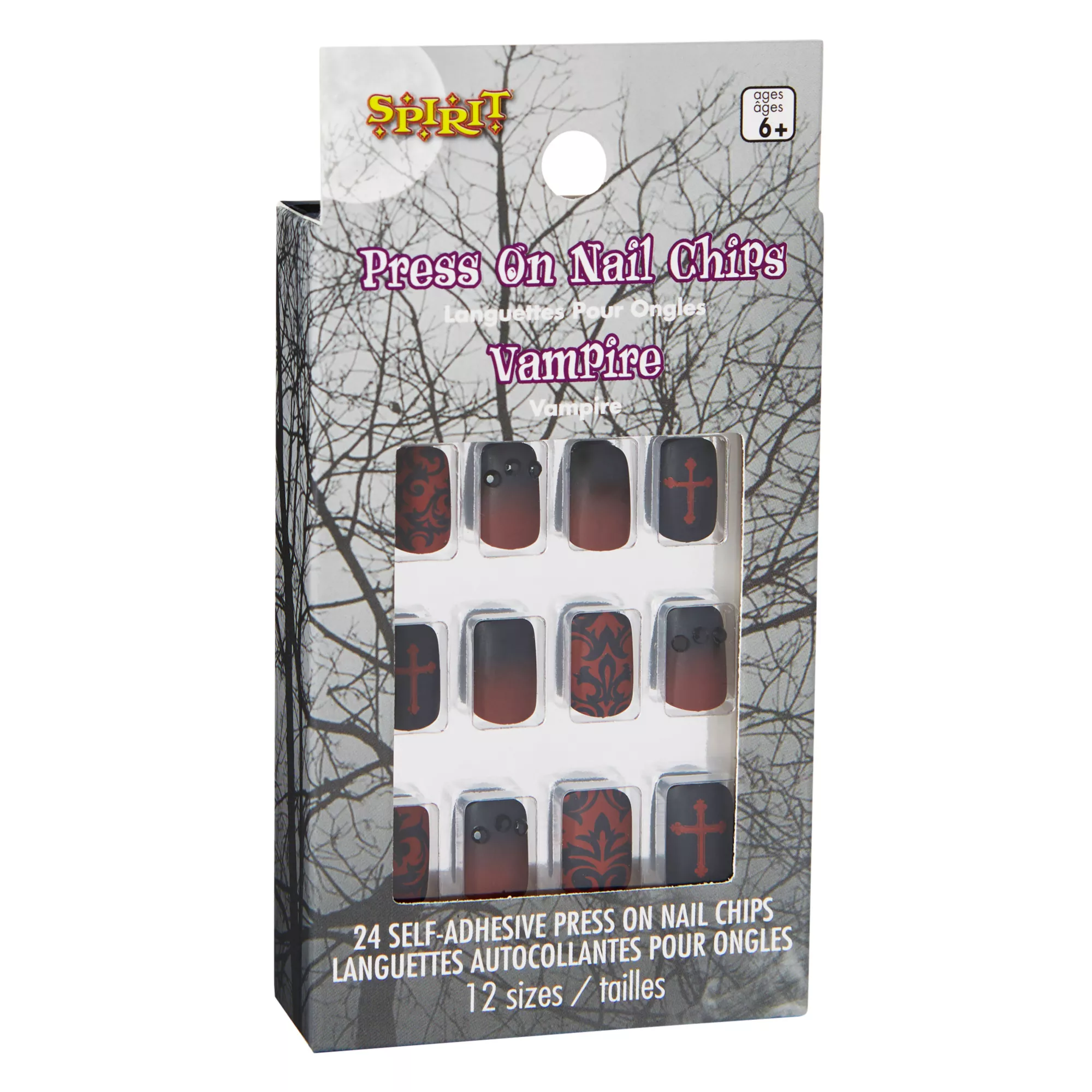 Kids Twilight Press-On Vampire Nails at Spencer's