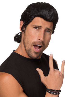 man bun wig halloween