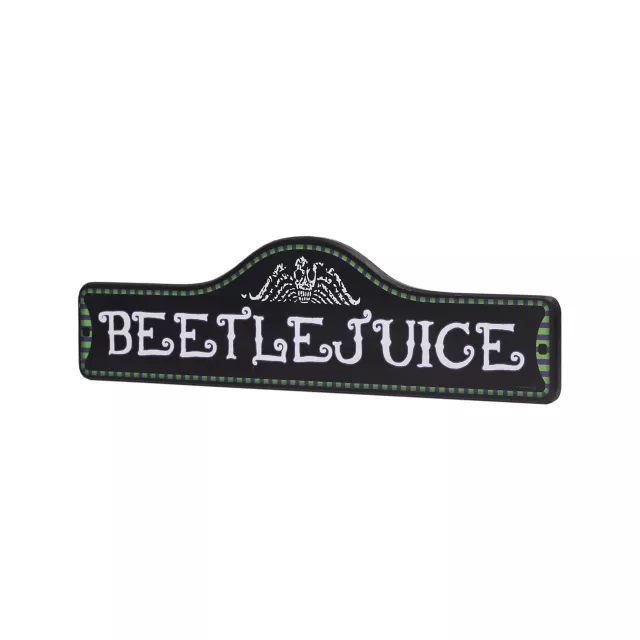 Beetlejuice Street Sign at Spencer's