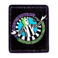Reversible Beetlejuice Fleece Blanket at Spencer's