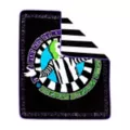 Reversible Beetlejuice Fleece Blanket at Spencer's