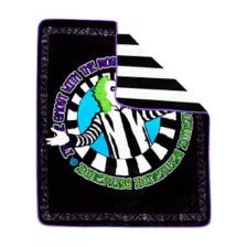 Reversible Beetlejuice Fleece Blanket at Spencer's