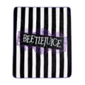 Reversible Beetlejuice Fleece Blanket at Spencer's