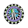 Round Beetlejuice Tabletop Sign at Spirit Halloween