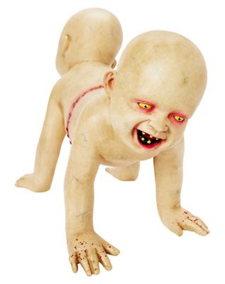 crawling zombie baby doll