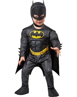 Toddler Muscle Batman Costume 