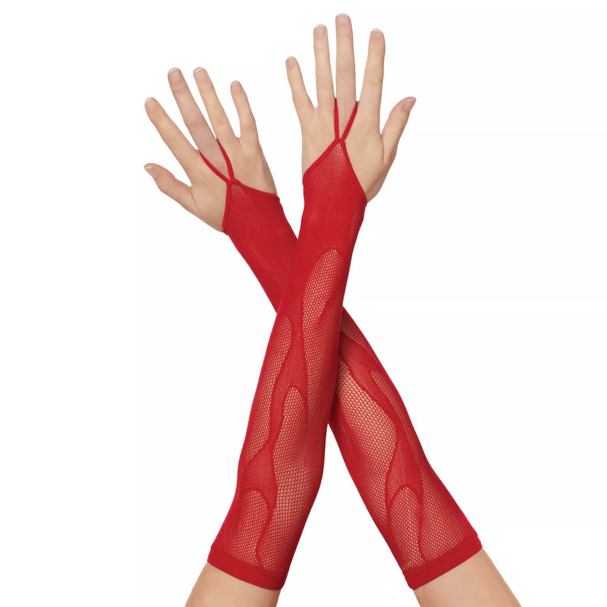 Devil Flame Gloves at Spencer's