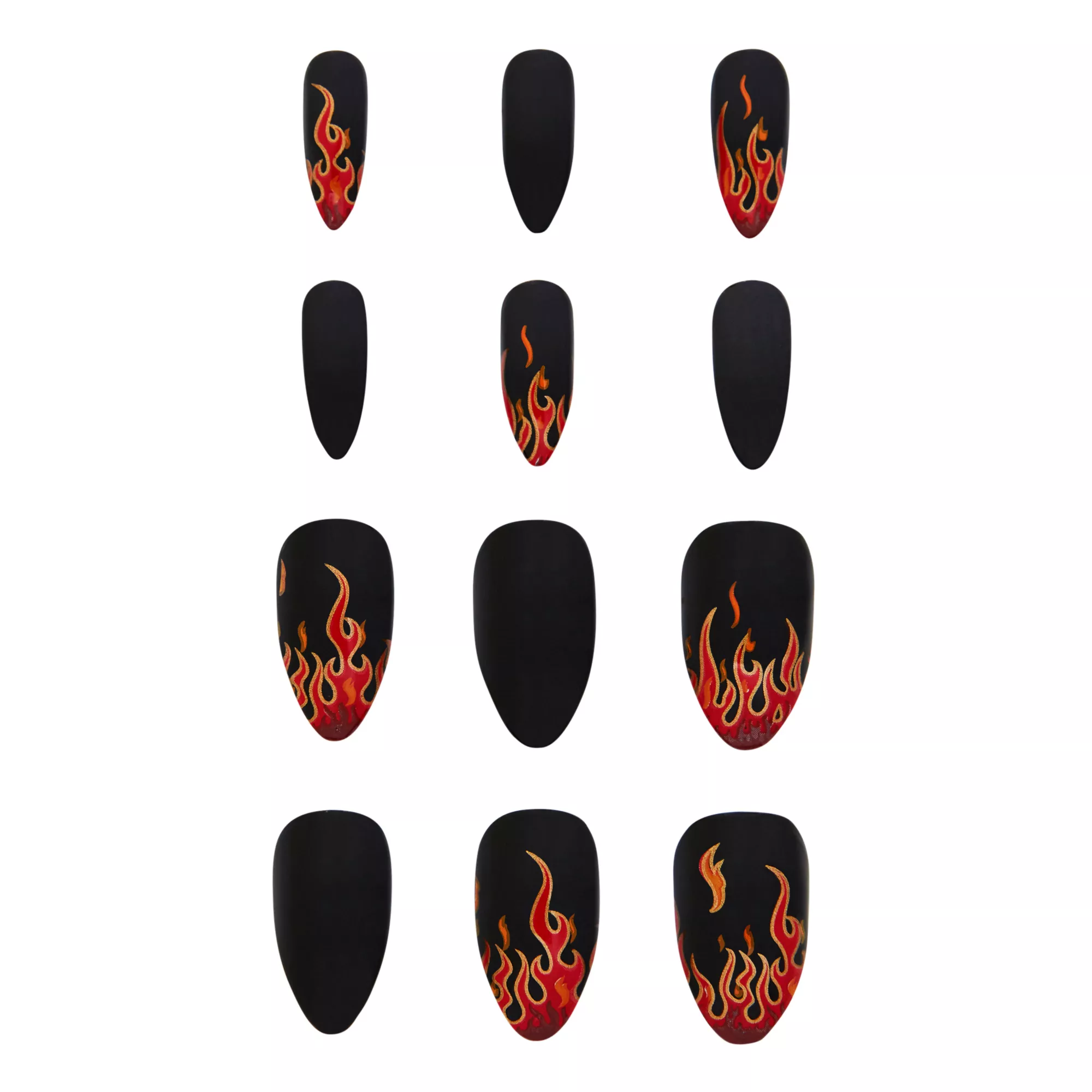 Devil Flame Press on Nails at Spirit Halloween