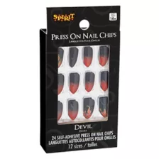 Devil Flame Press on Nails at Spirit Halloween