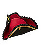 Ruffle Pirate Hat Deluxe