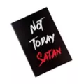Not Today Satan Journal at Spirit Halloween