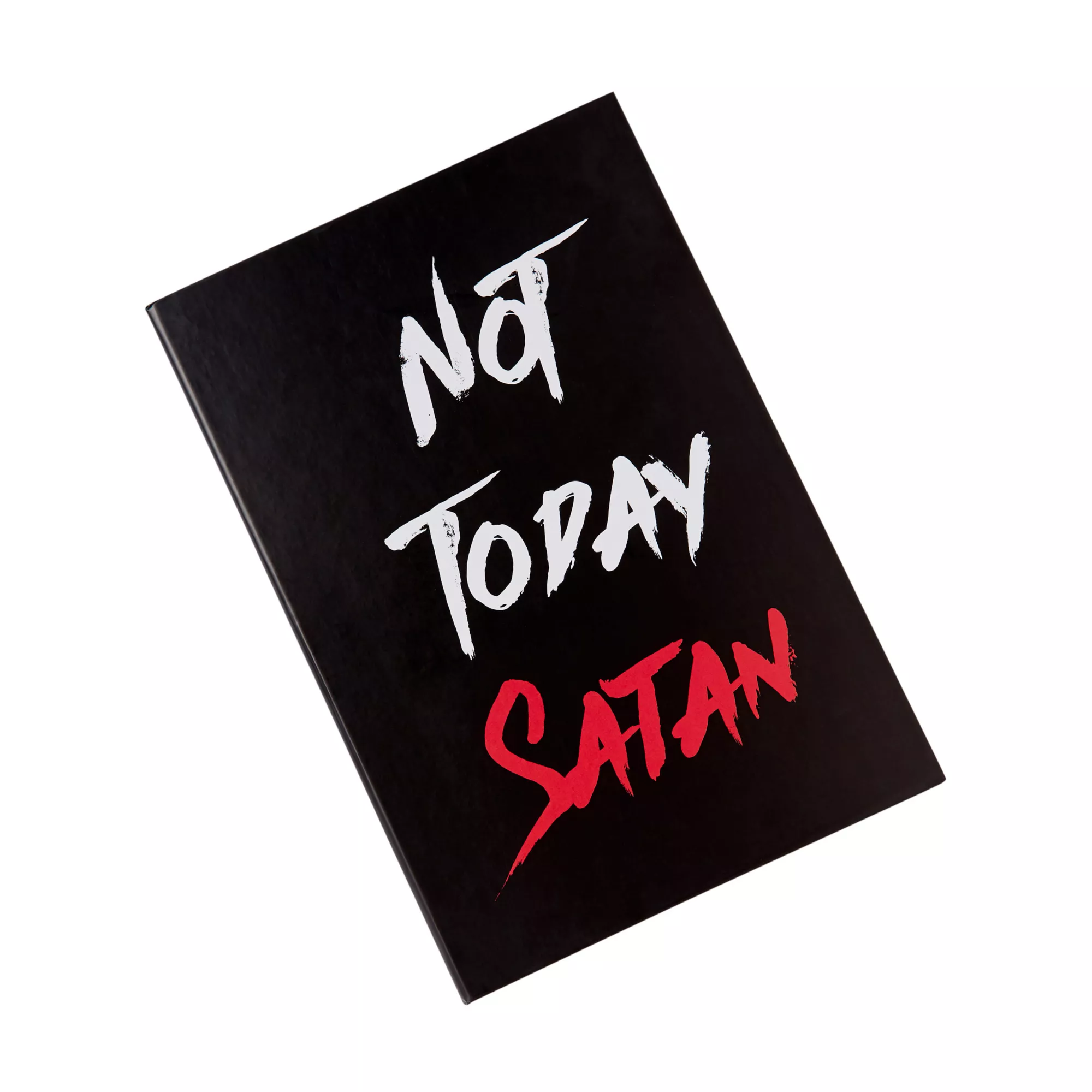 Not Today Satan Journal at Spirit Halloween