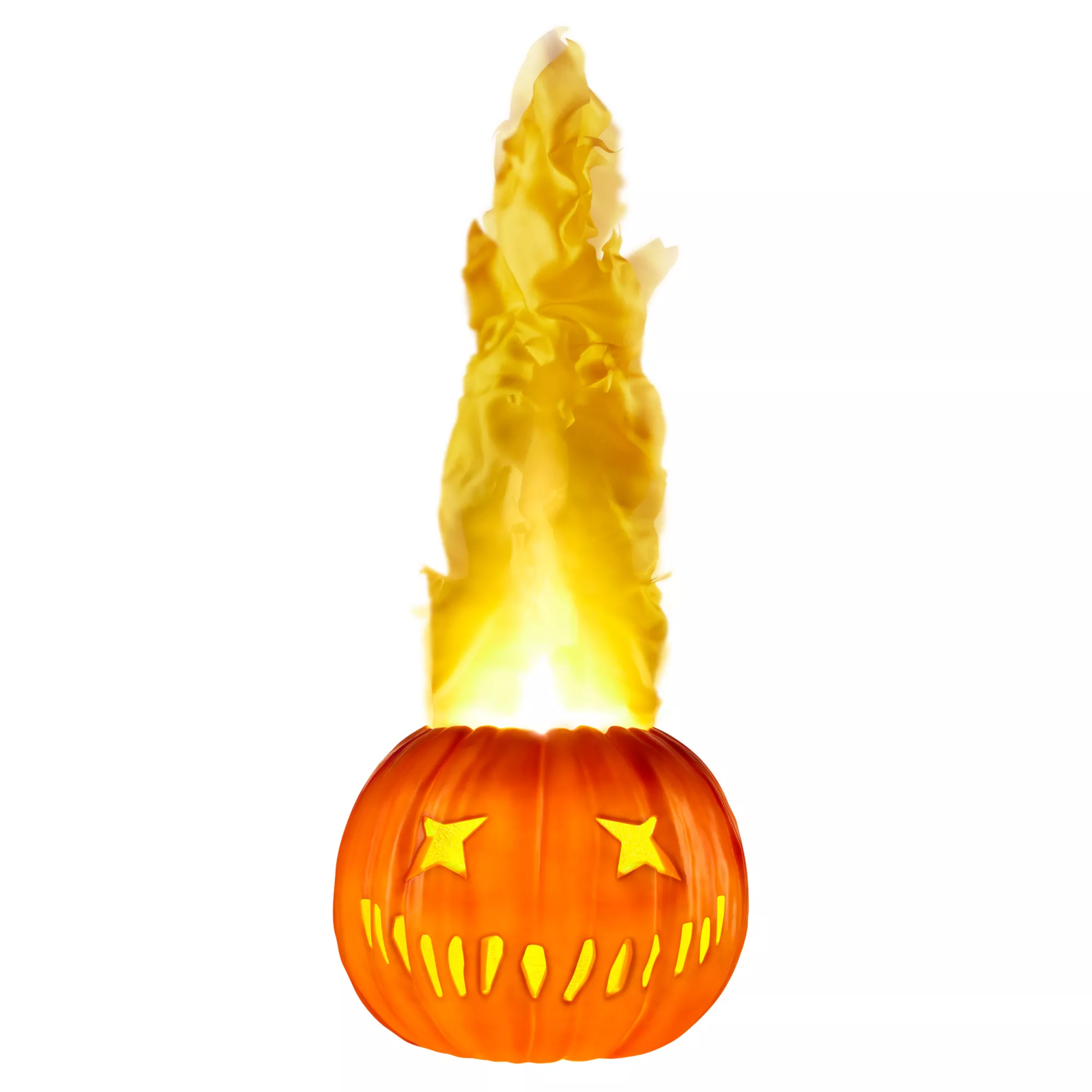 Light-Up Flaming Pumpkin - Trick 'r Treat at Spirit Halloween