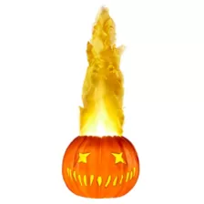 Light-Up Flaming Pumpkin - Trick 'r Treat at Spirit Halloween