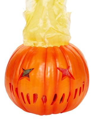 Light-Up Flaming Pumpkin - Trick 'r Treat