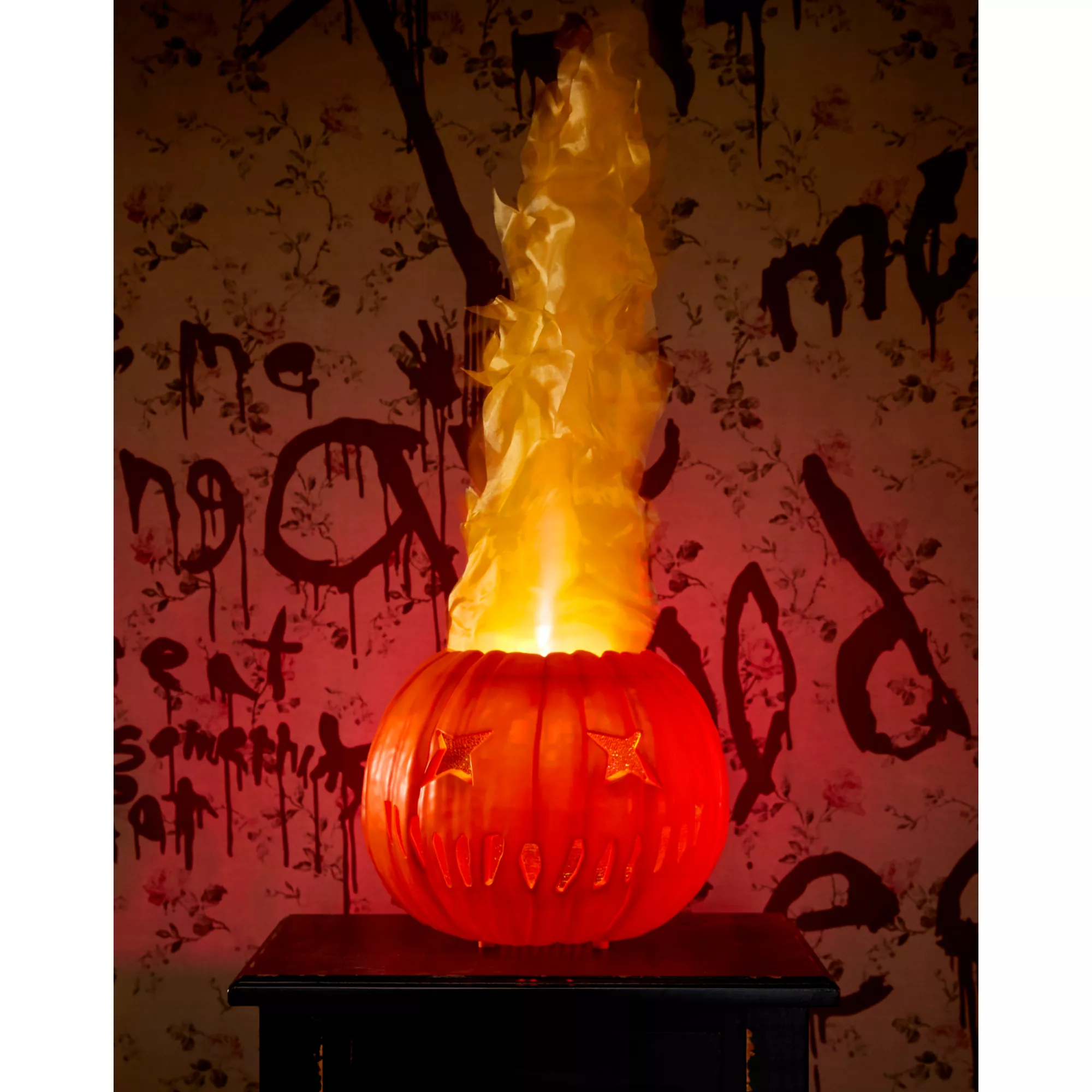 Light-Up Flaming Pumpkin - Trick 'r Treat at Spirit Halloween