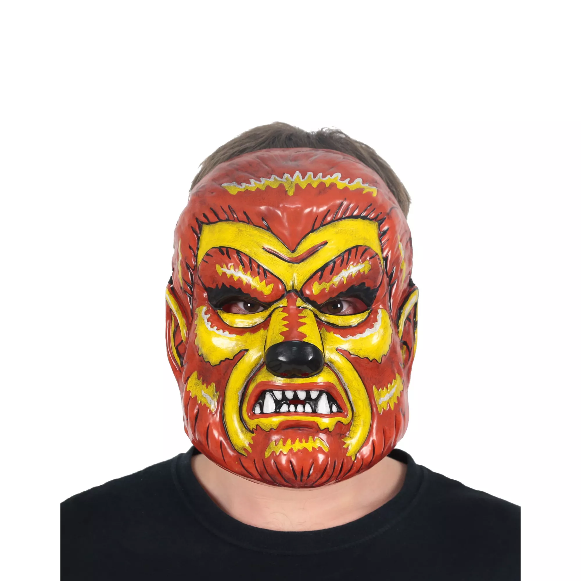 Vintage Werewolf Half Mask at Spencer's