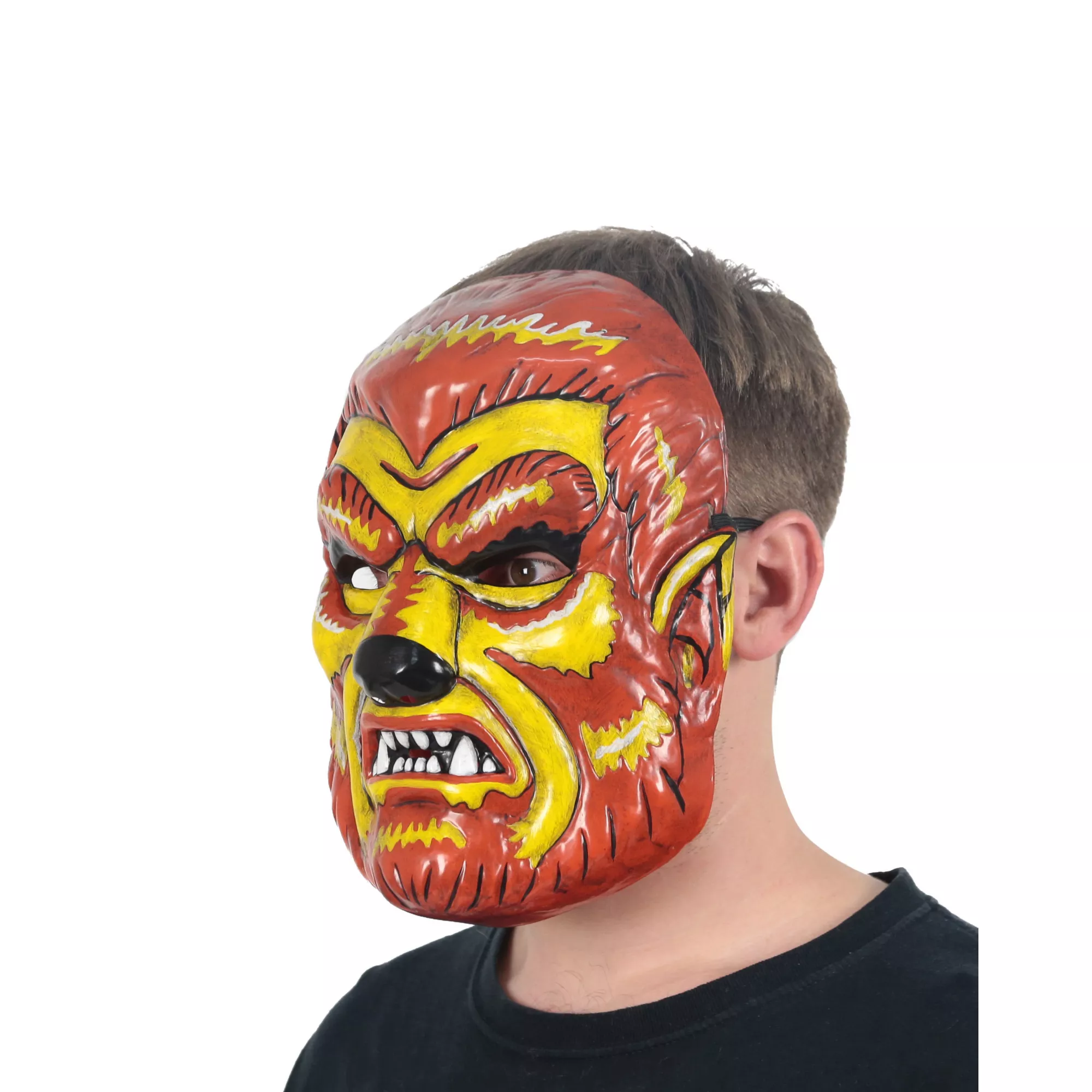 Vintage Werewolf Half Mask at Spencer's