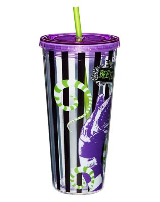 Beetlejuice Worm Tumbler 20 oz. - Beetlejuice - Spirithalloween.com
