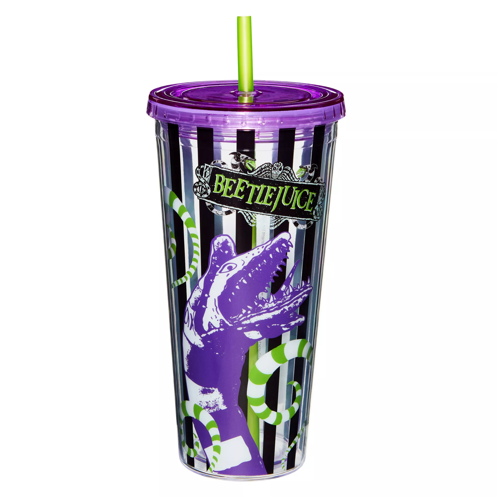 Beetlejuice Worm Tumbler 20 oz. - Beetlejuice at Spirit Halloween