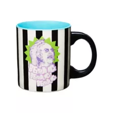 Striped Beetlejuice Coffee Mug - 20 oz. at Spirit Halloween