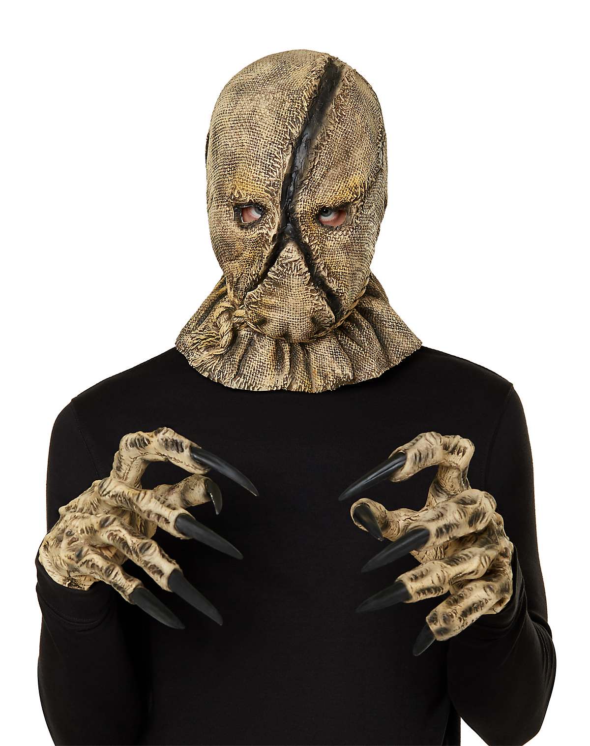 Scarecrow Full Mask with Hands