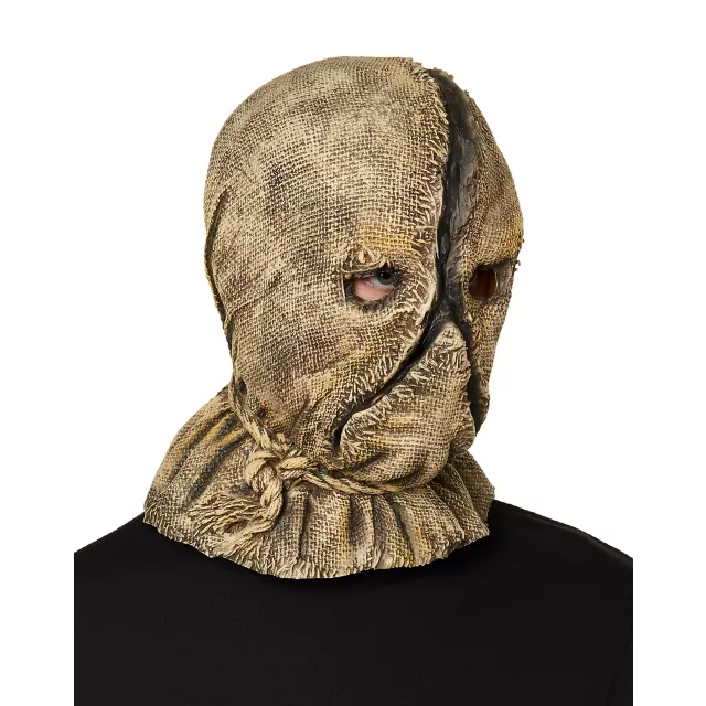 Scarecrow Full Mask with Hands at Spirit Halloween