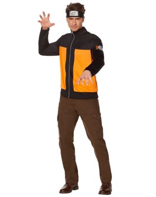 Spirit Halloween Adult Naruto Shippuden Costume | Officially Licensed |  Anime Cosplay | Naruto Cosplay | TV and Movie Costume