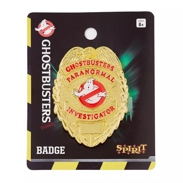 Paranormal Investigator Badge - Ghostbusters at Spirit Halloween