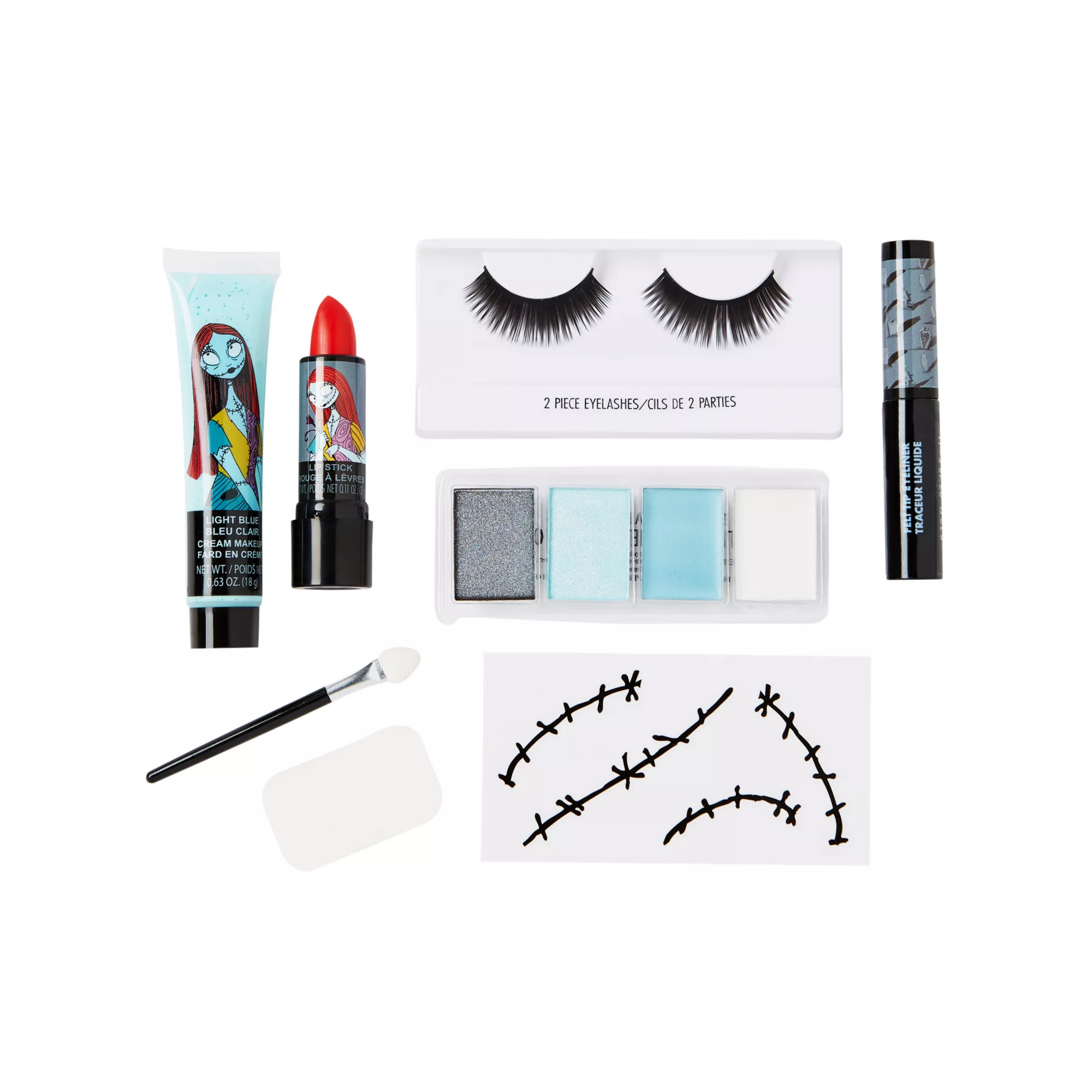 Sally Makeup Kit - The Nightmare Before Christmas at Spirit Halloween