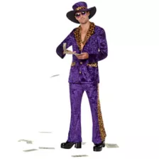 Adult Pimp Costume - Spirithalloween.com