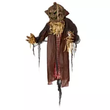 4 Ft Light-Up Hanging Pumpkin Man at Spencer's