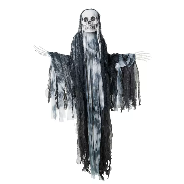 Animated Light-Up Hanging Reaper - Decorations - Spirithalloween.com