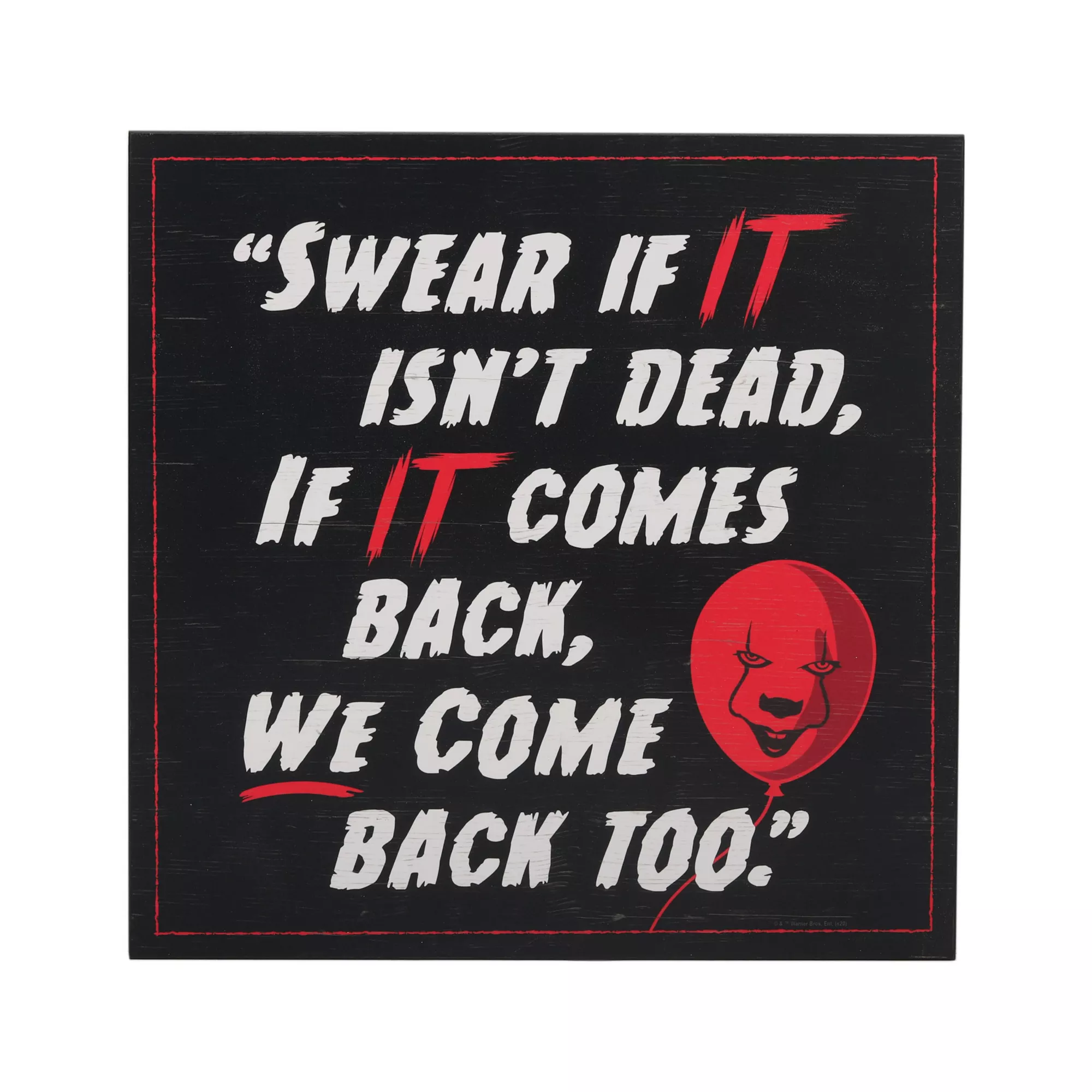 It Swear Sign at Spencer's