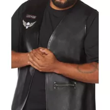 Adult Death Rider Plus Size Biker Vest at Spencer's
