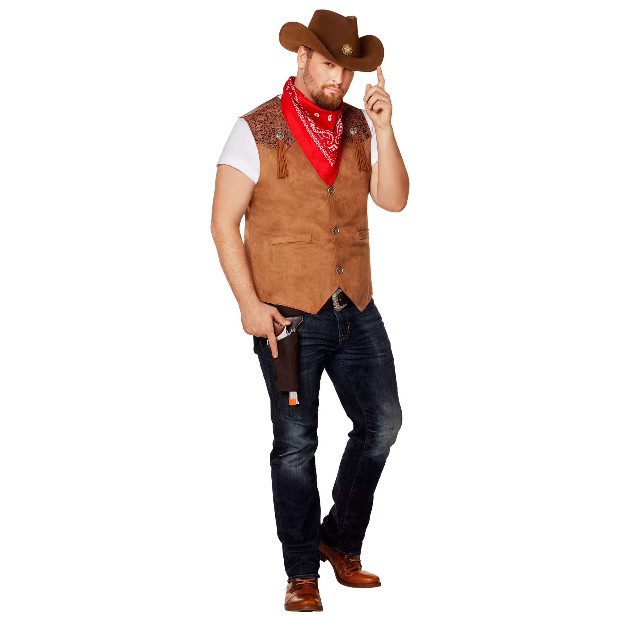 Western Cowboy Costume Kit at Spirit Halloween