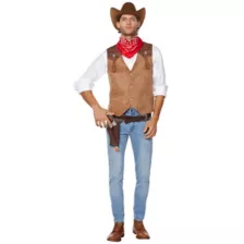 Adult Western Cowboy Plus Size Costume Kit at Spencer's