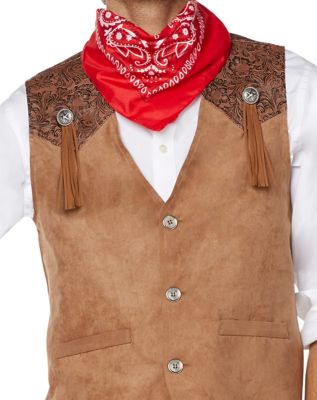 Adult Western Cowboy Plus Size Costume Kit