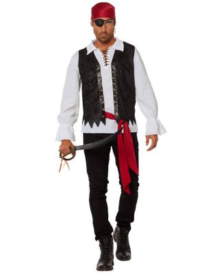 Adult Pirate Shirt Halloween Costume