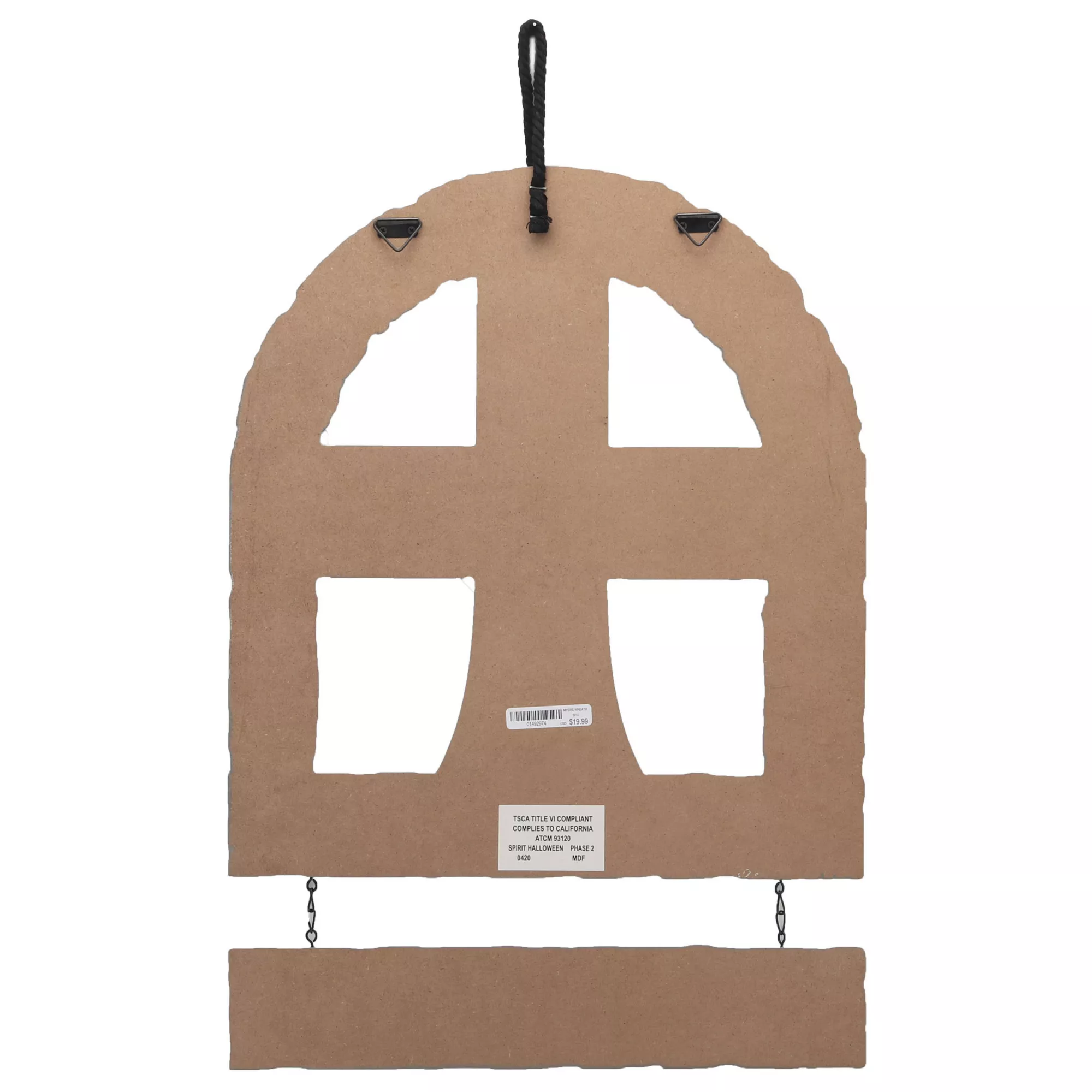 Michael Myers Tombstone Wreath - Halloween at Spirit Halloween