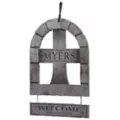Michael Myers Tombstone Wreath - Halloween at Spirit Halloween