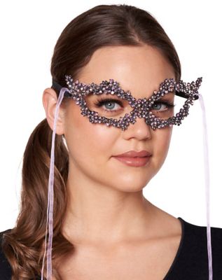 Mystical Diamond Eye Half Mask